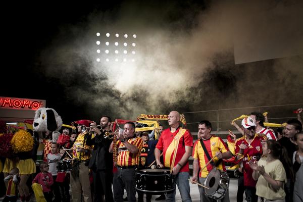 Photographie de supporters 