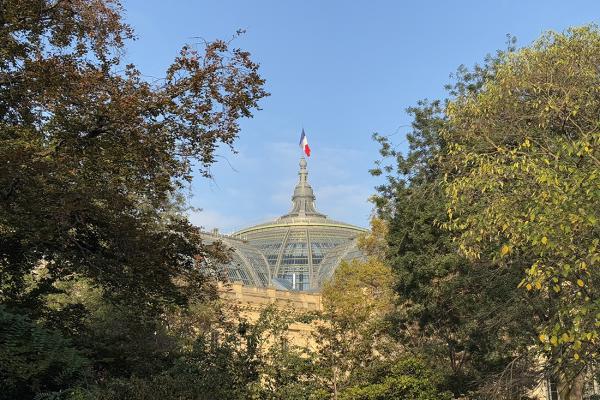 Vue de l'extérieur du Grand Palais