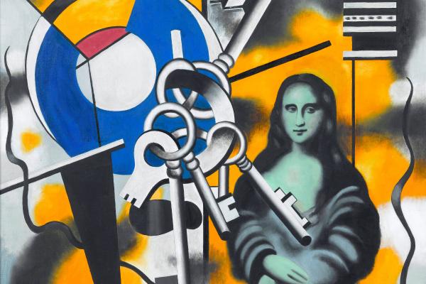 Tableau La Joconde aux clés de Fernand Léger, 1930