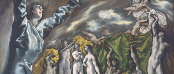 Greco, L’ouverture du cinquième sceau, dit aussi la vision de saint Jean (détail)