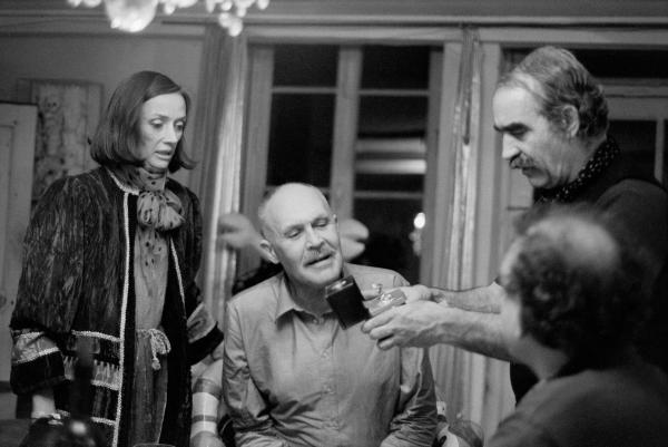 Photo de Niki de Saint Phalle, Pontus Hulten et Jean Tinguely 