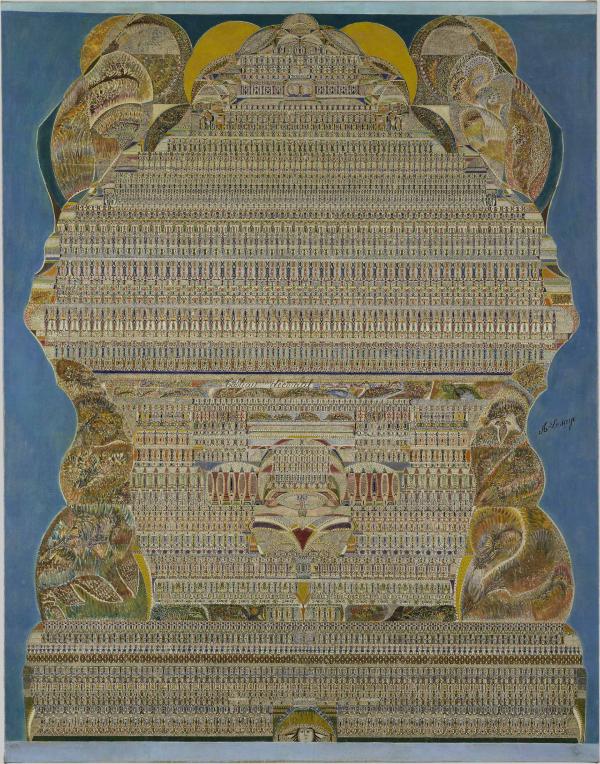 Visuel d'œuvre : Augustin Lesage, Sans titre, 1927, Huile sur toile