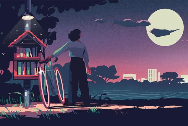 Visuel des Nuits de la Lecture