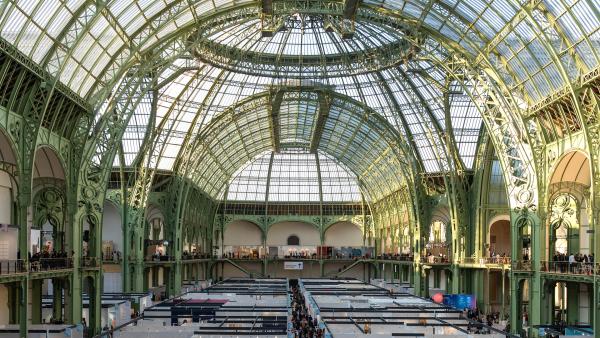 Vue de la foire Art Paris