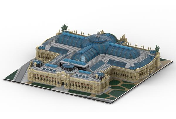  Maquette du Grand Palais en LEGO
