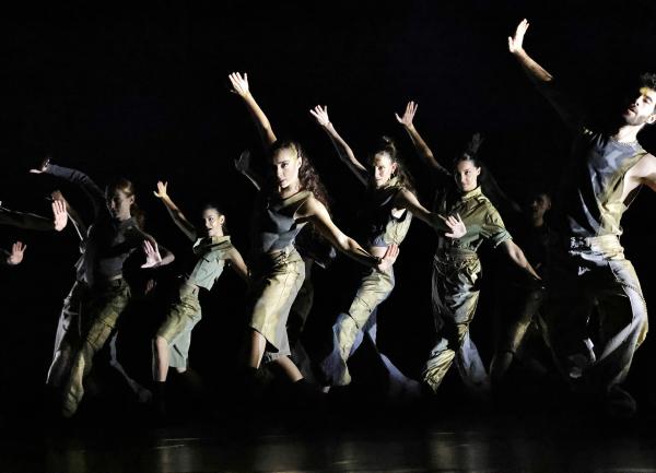 Vue du spectacle Synchronicite