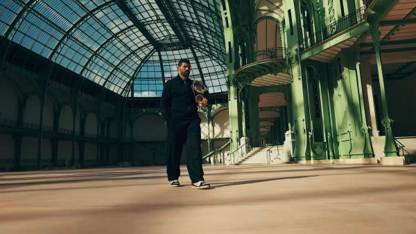 Cyril Benzaquen dans la Nef du Grand Palais