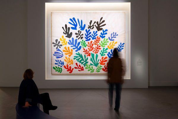 Vue de l'exposition Matisse 1941-1954