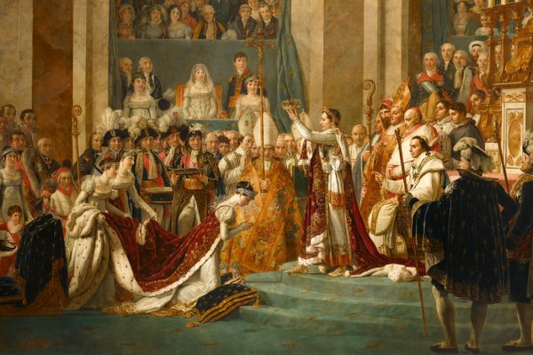  Sacre de l'empereur Napoléon Ier et couronnement de l'impératrice Joséphine, Jacques Louis David