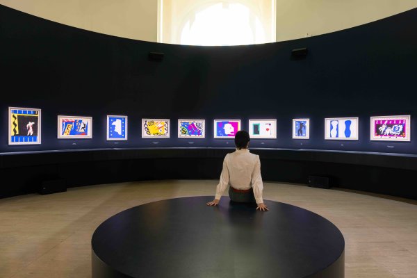 Vue de l'exposition Matisse 1941-1954