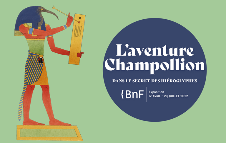 Champollion exposition BNF