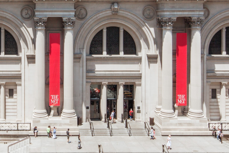 The Met, façade sur la 5e Avenue, New York