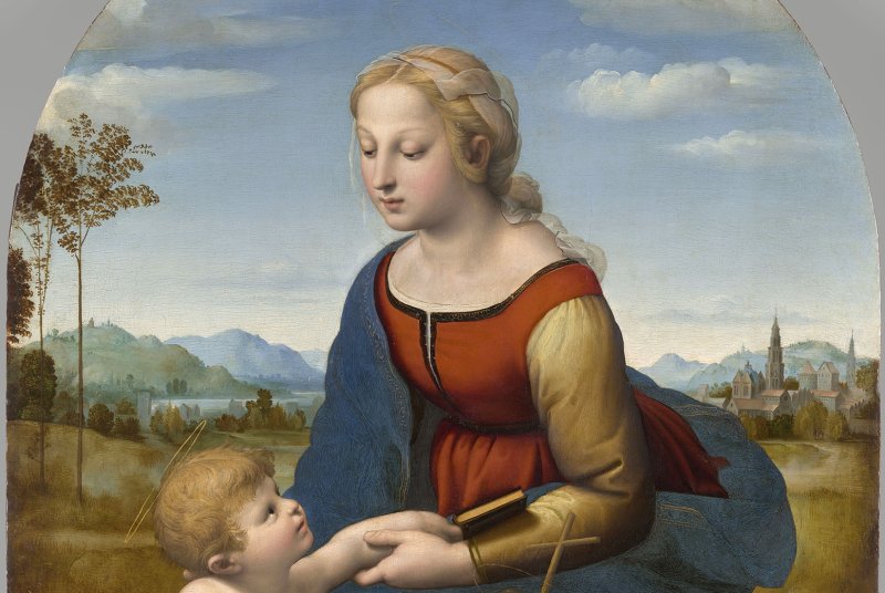 La Vierge à l'Enfant avec le petit saint Jean-Baptiste