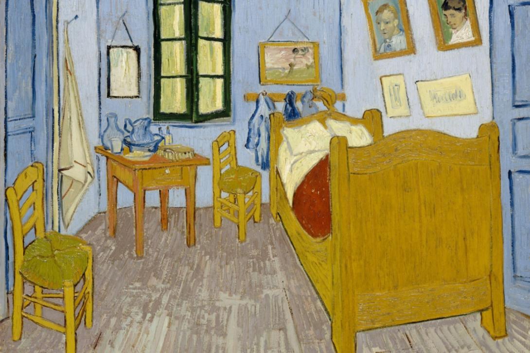 Oeuvre "La Chambre à Arles", Vincent Van Gogh (1853-1890) 