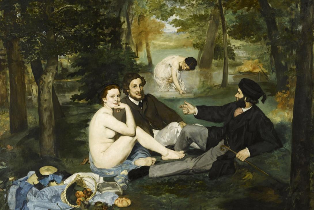 Tableau "Le Déjeuner sur l'herbe", Edouard Manet (1832-1883)