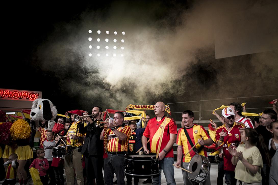 Photographie de supporters 