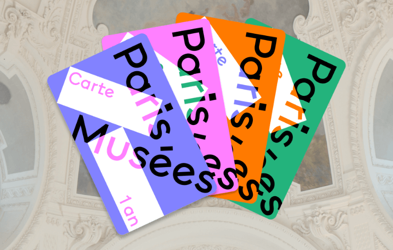 Spécimens des carte Paris musées 2025