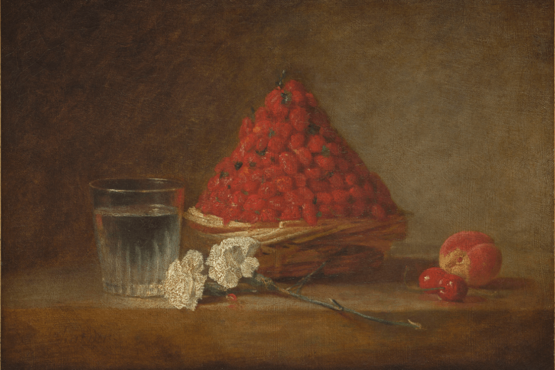 Le Panier de fraises des bois