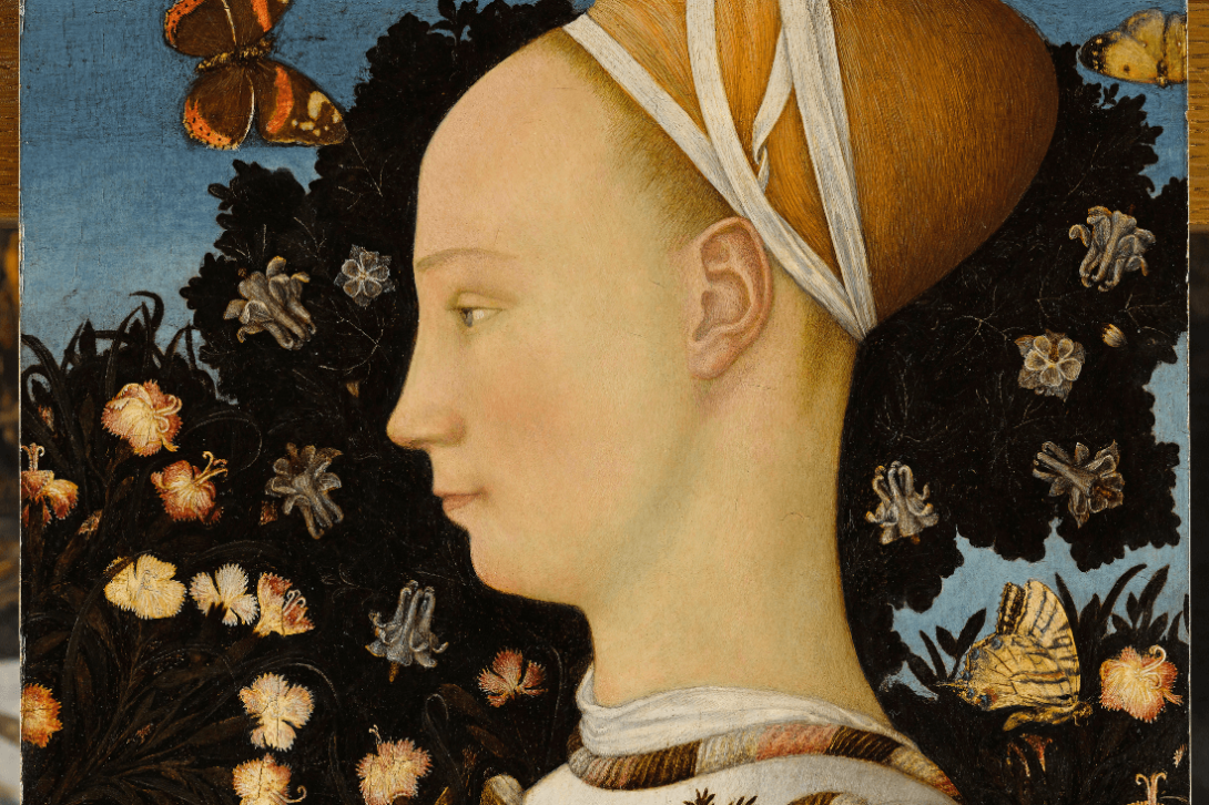Portrait de Ginevra d'Este dit aussi Portrait de Marguerite de Gonzague