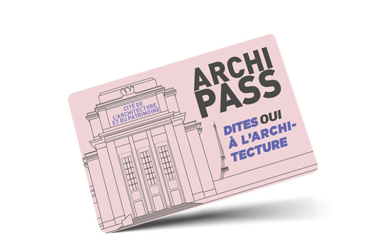 Spécimen de l''Archi pass de la Cité de l'architecture et du patrimoine