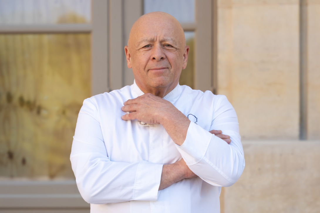 Portait de Thierry Marx devant le Grand Palais