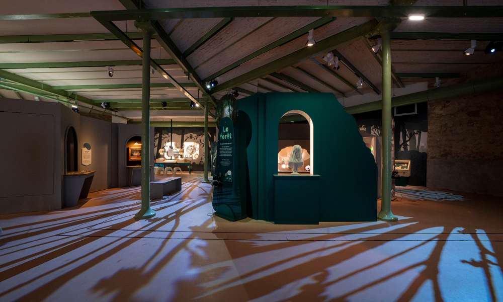 Vue de l'exposition Transparence