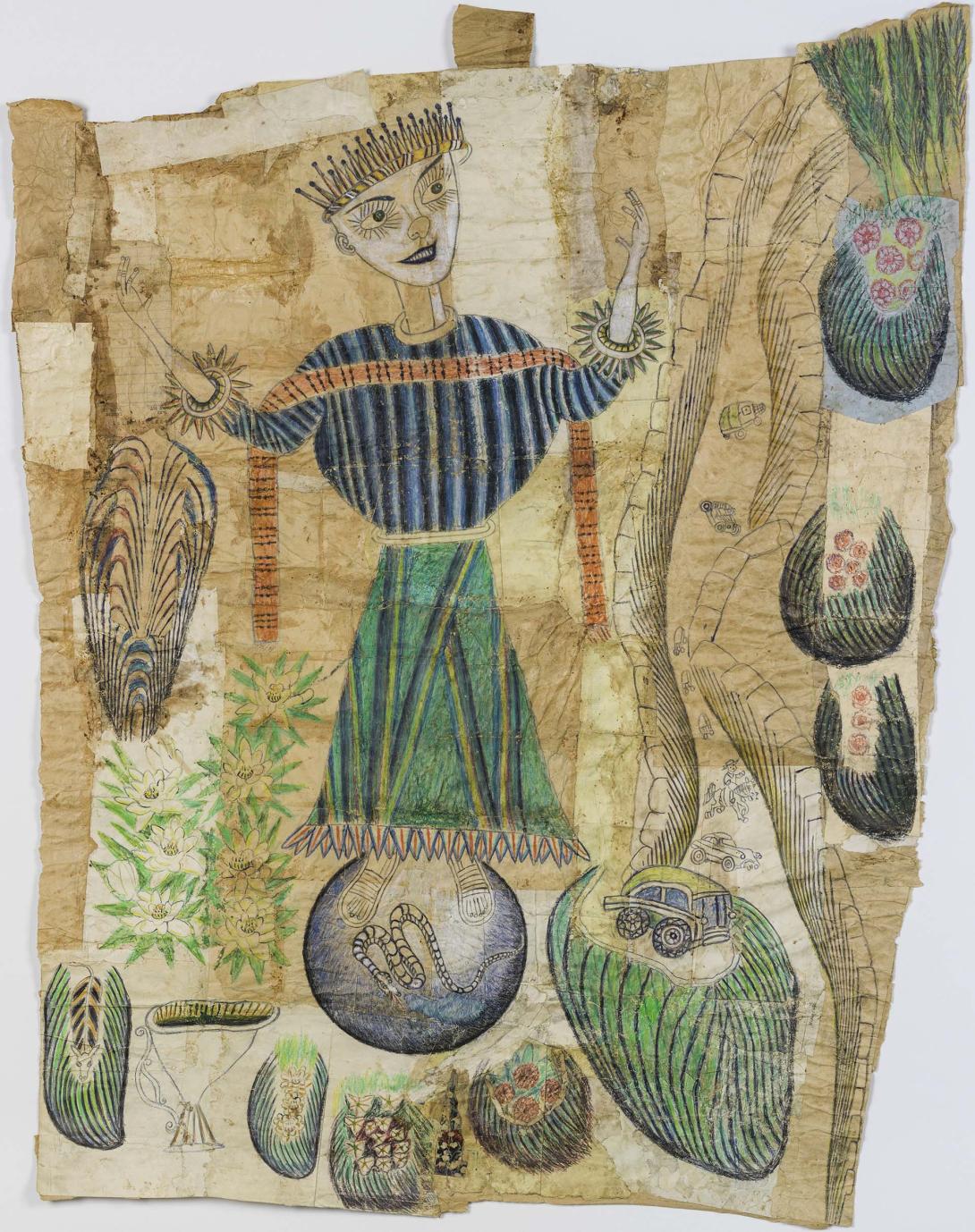 Estate of Martín Ramírez, Courtesy Ricco/Maresca Gallery