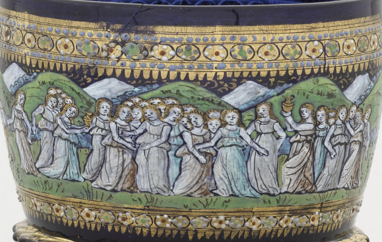 Exposition Emailler le verre à la Renaissance au Château d'Ecouen