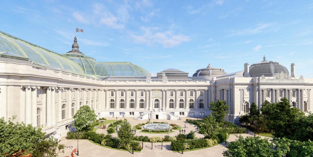 Grand Palais, Square J. Perrin © Chatillon Architectes pour la Rmn - Grand Palais, 2020