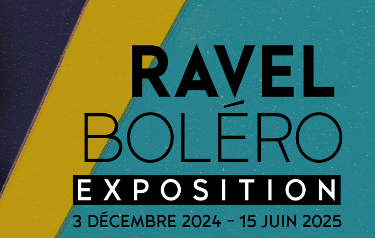 Visuel annonçant l'exposition Ravel Bolero à la Cité de la musique