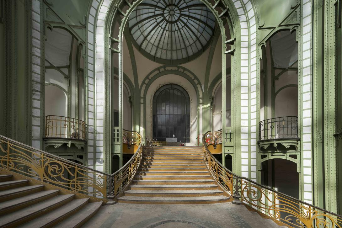 Le chantier du Grand Palais
