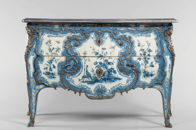 Commode en vernis, Martin Matthieu Criaerd (1689-1776)