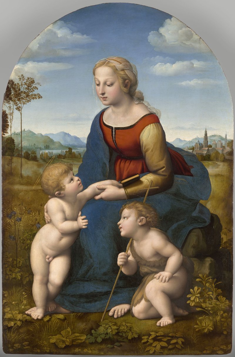 La Vierge à l'Enfant avec le petit saint Jean-Baptiste