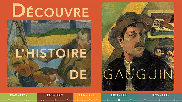 Cliquer ici pour découvrir l'histoire de Gauguin !