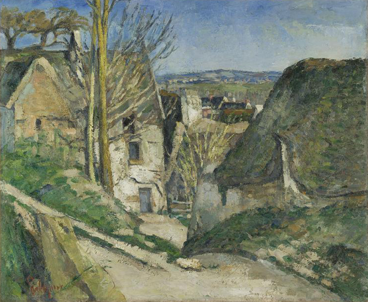 Cézanne Paul, La maison du pendu, Auvers-sur-Oise, 1873, Huile sur toile, H. : 0.55 m; L. : 0.66 m, Paris, © Musée d'Orsay, Dist. RMN-Grand Palais / Patrice Schmidt