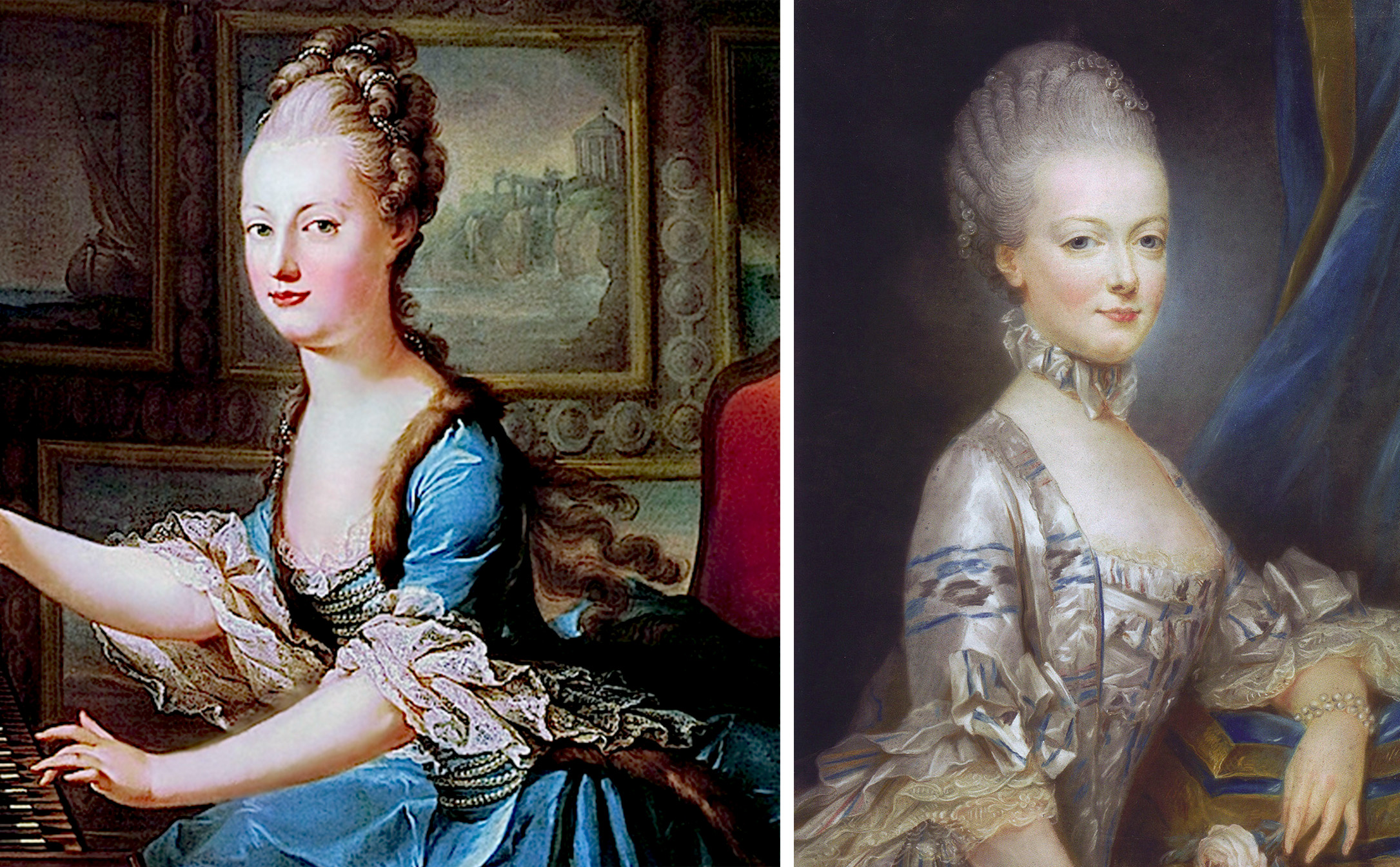 "Marie-Antoinette avant son changement de look à la française"