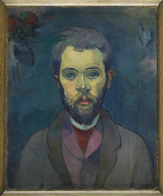  Portrait de William Molard (verso), Hiver 1893-1894, huile sur toile, H. 46; L. 38 cm. Paris, musée d'Orsay. captation et réalisation 3D ©Rmn-Grand Palais (musée d'Orsay).