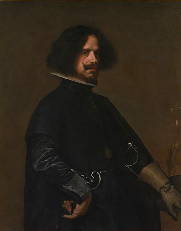 "Velazquez, autoportrait"