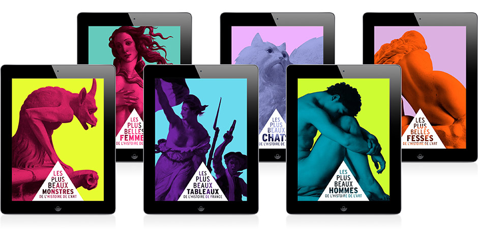 Collection d'application d'art pour iPad et tablettes Android : "les plus beaux de l'histoire de l'art"