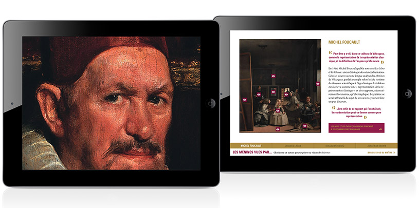 e-album Velazquez, une application iOS pour iPad - édition numérique 
