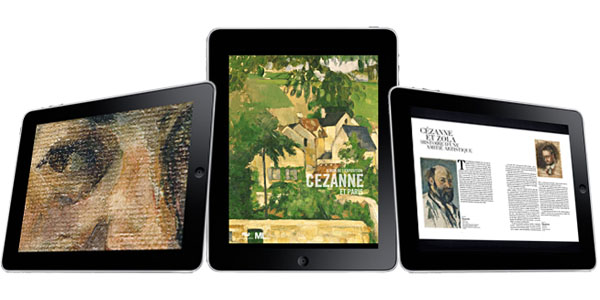 e-album Cézanne : un livre d'art pour iPad